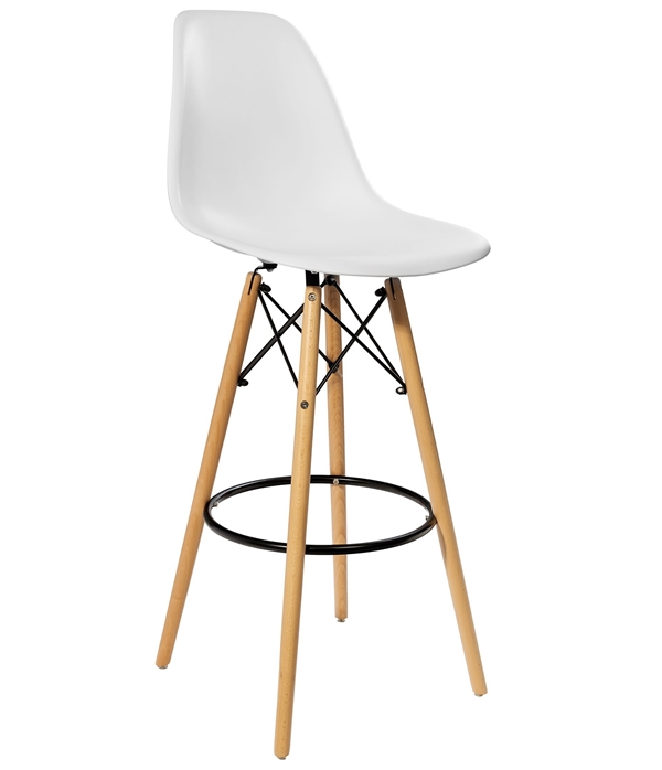 СТУЛ EAMES DSW БАРНЫЙ БЕЛЫЙ